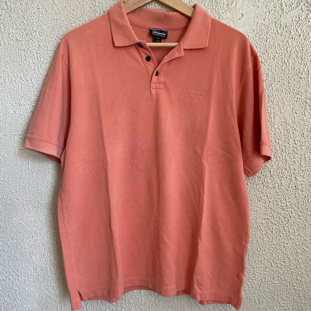 Patagonia organic cotton piqué polo short sleeve